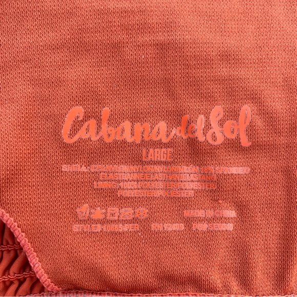 Madewell•Second Wave/Ribbed Classic/Bikini Bottom AND Cabana del Sol Top Sz L - Picture 3 of 11